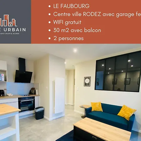 Le Faubourg Apartment Rodez Exterior photo